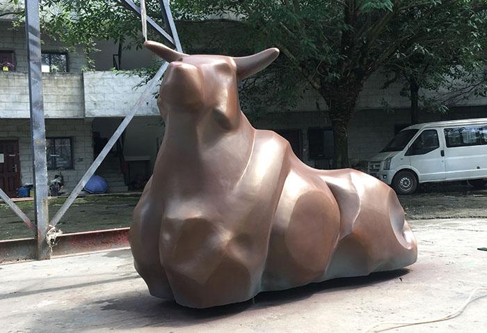 西安牛雕塑